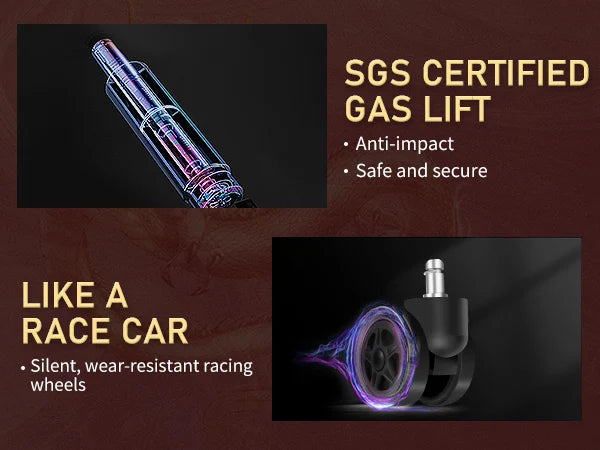 GTPLAYER Gaming Chair with Bluetooth Speakers