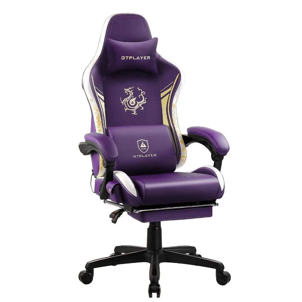 GTPLAYER Gaming Chair with Bluetooth Speakers