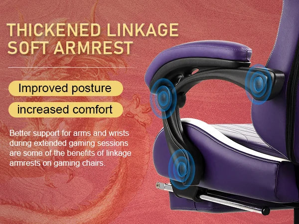 GTPLAYER Gaming Chair with Bluetooth Speakers