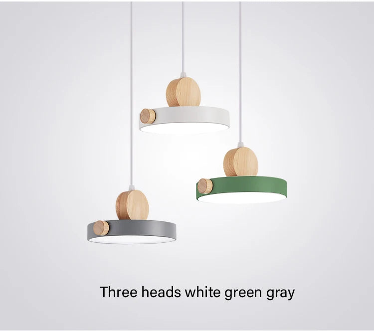 Household appliances chandelier modern LED chandelier three-tone lighting