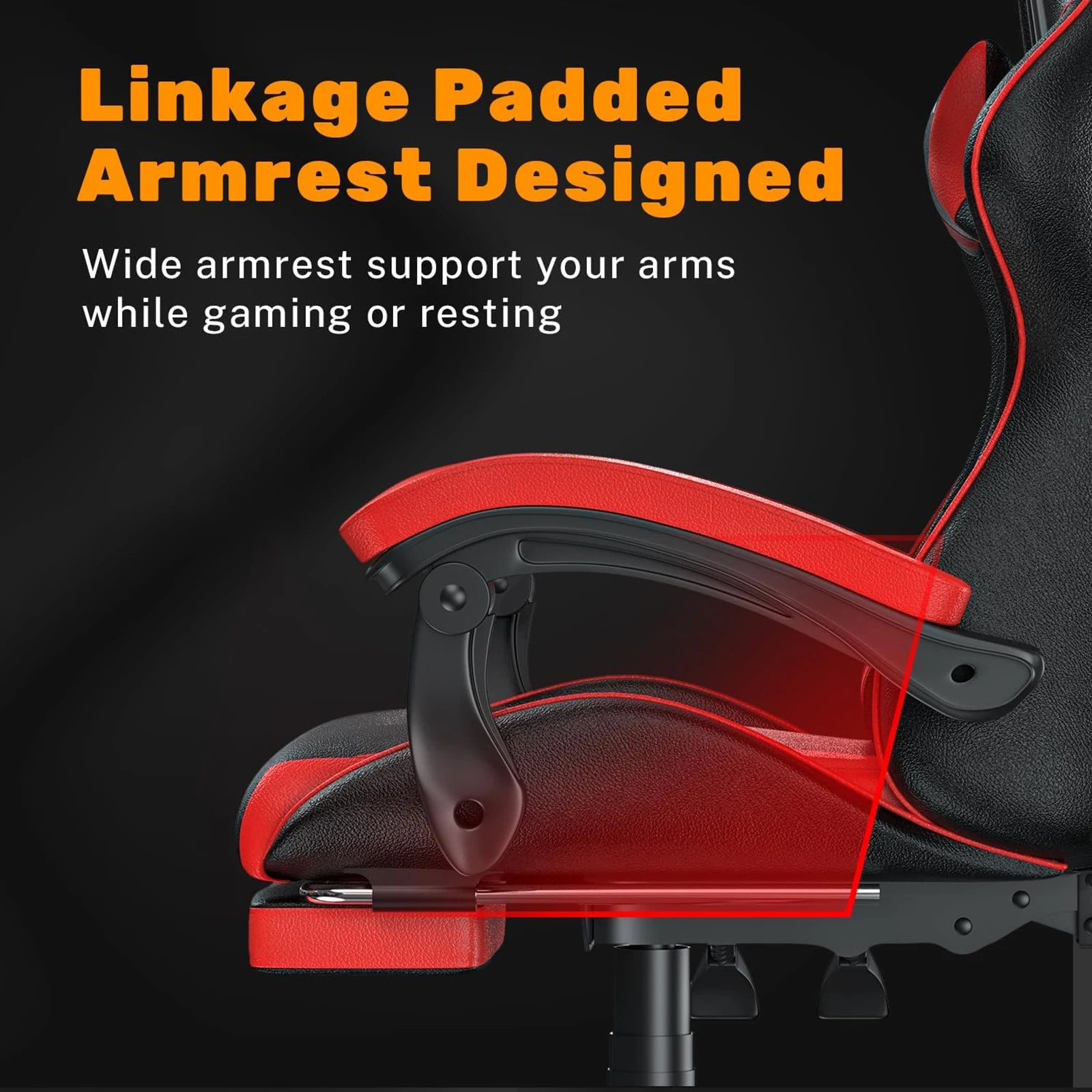 Gaming Chair with Footrest Gamer Chairs