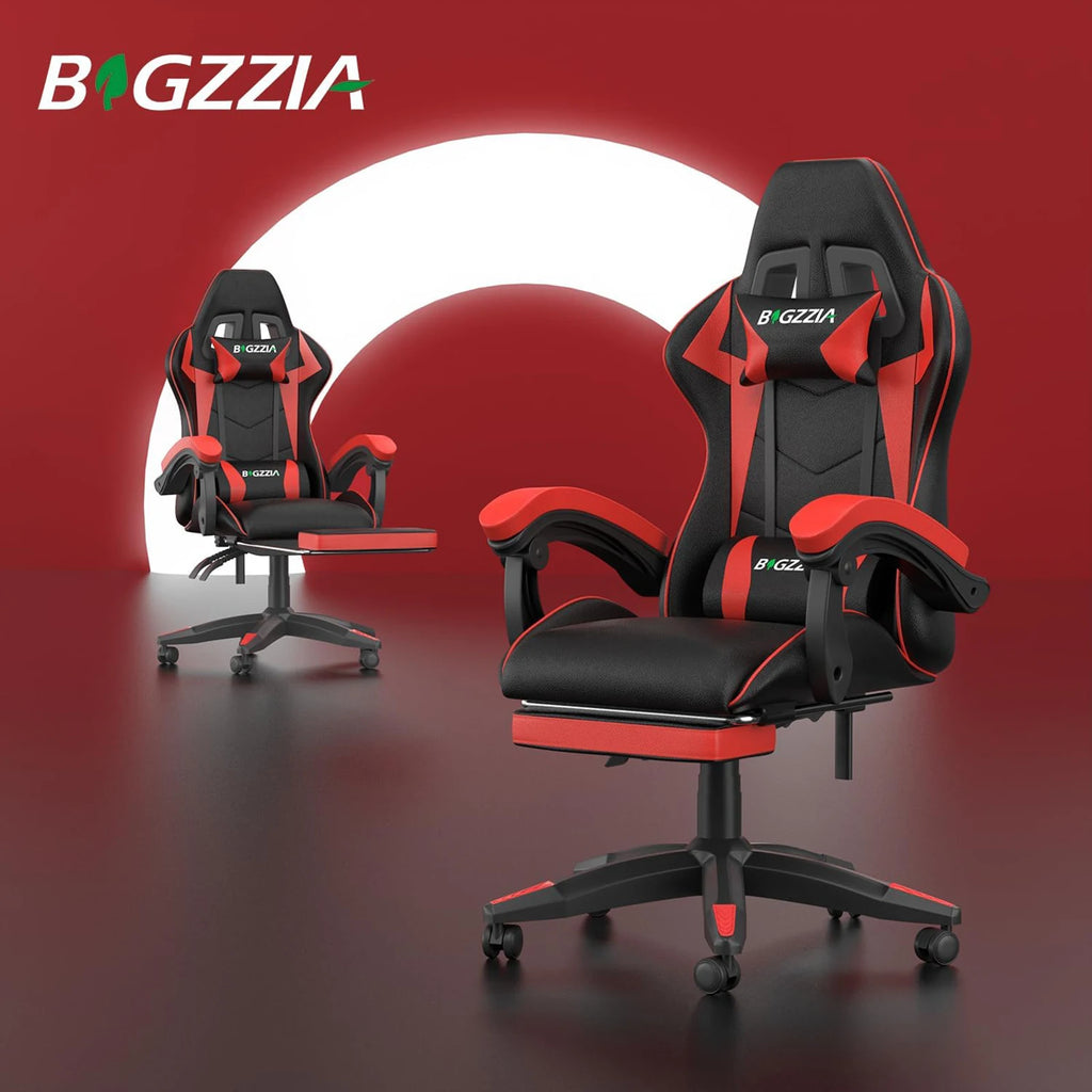Gaming Chair with Footrest Gamer Chairs