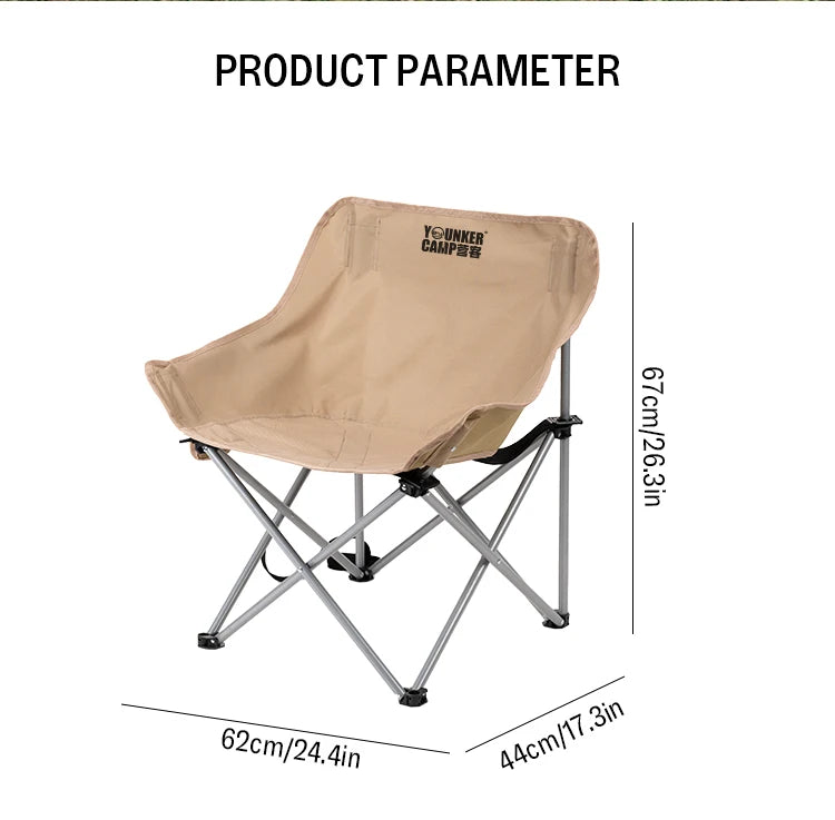 Outdoor Folding Moon Chair
