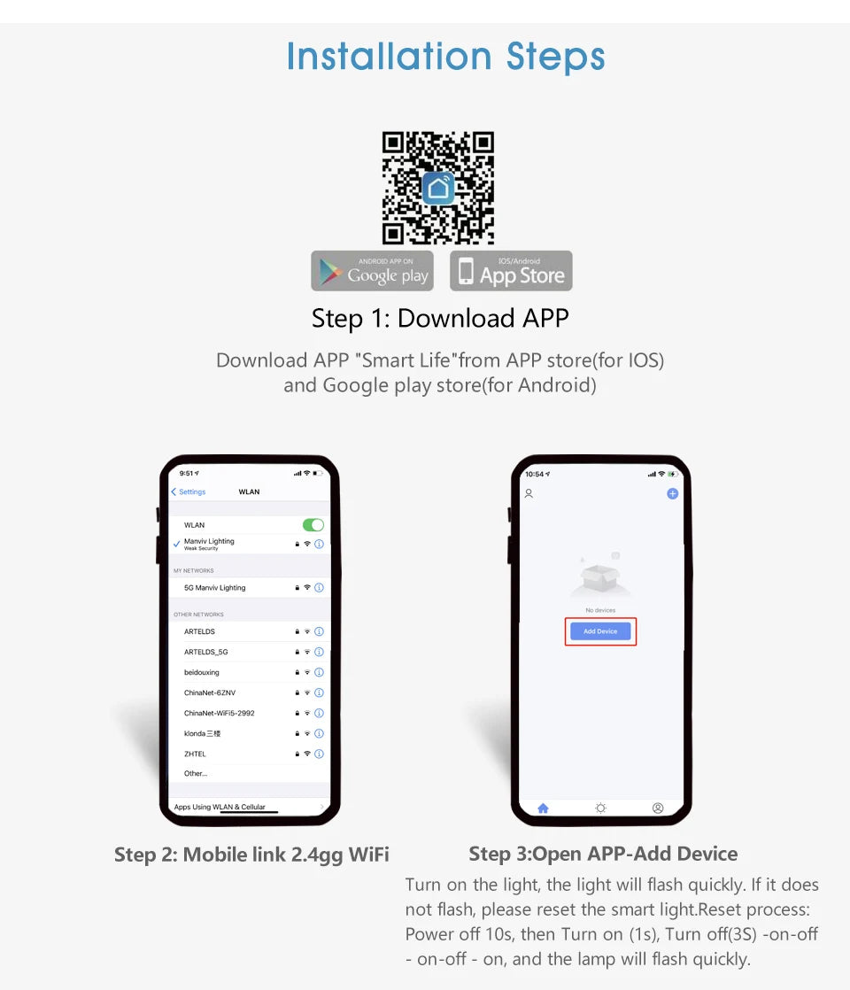 Voice Control Alexa Google Smart Ceiling Lamp