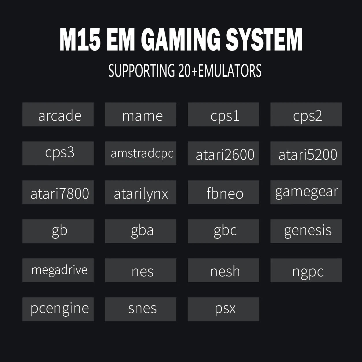 64G 20000+ Retro Game HD Output Two-player