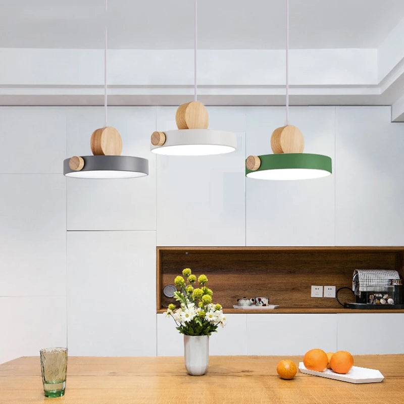 Household appliances chandelier modern LED chandelier three-tone lighting