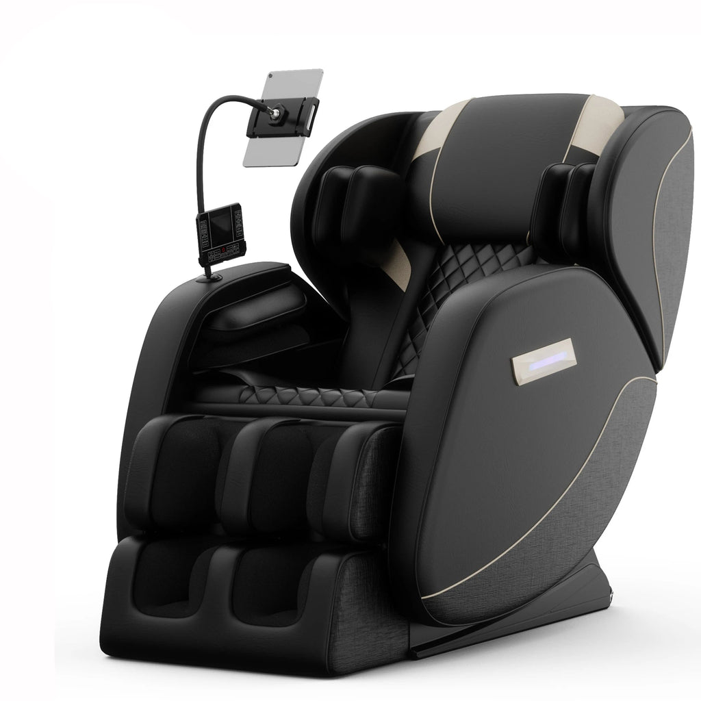 Zero Gravity Full Body Massage Chair with Heating, Airbags, Foot Roller & Touch Screen