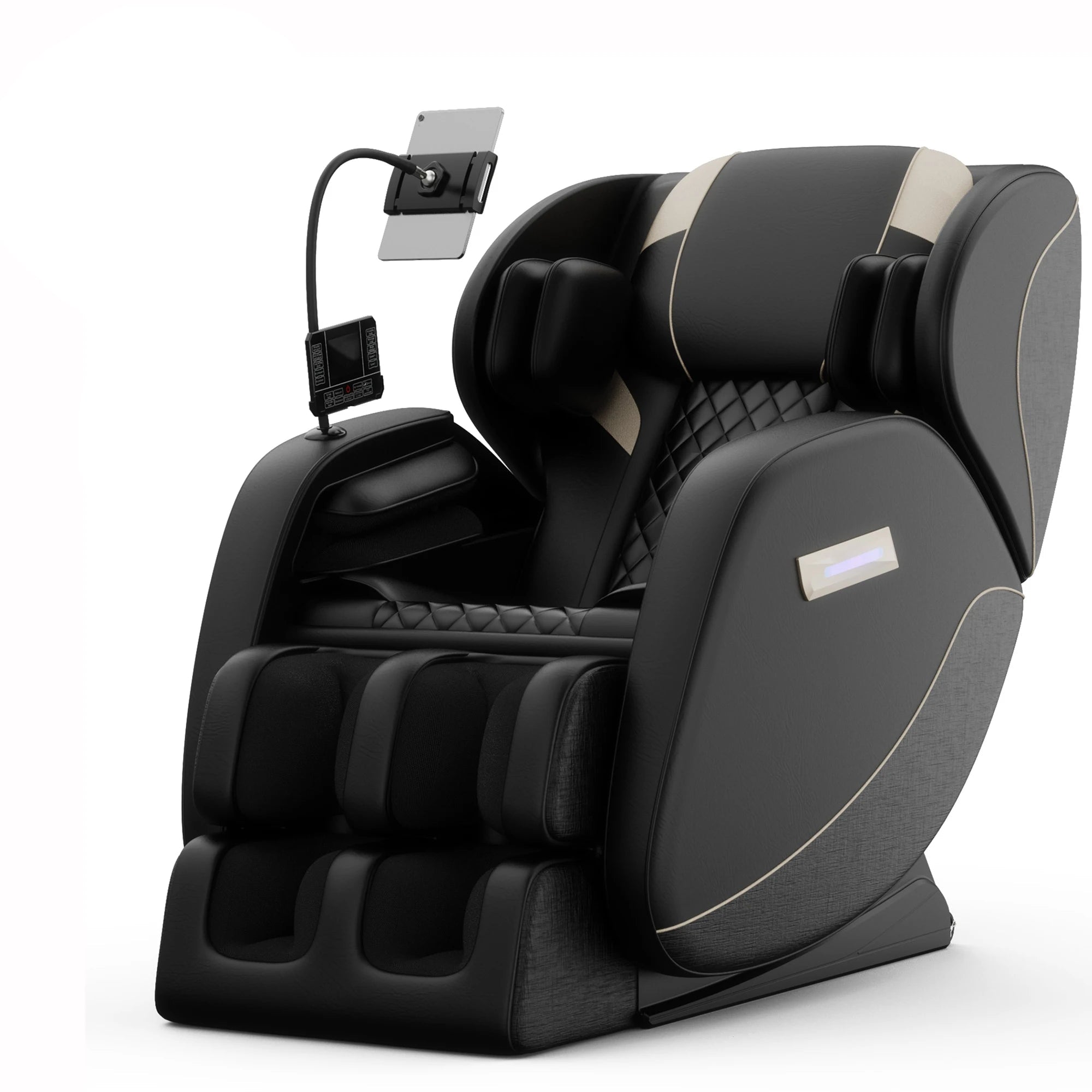 Zero Gravity Full Body Massage Chair with Heating, Airbags, Foot Roller & Touch Screen