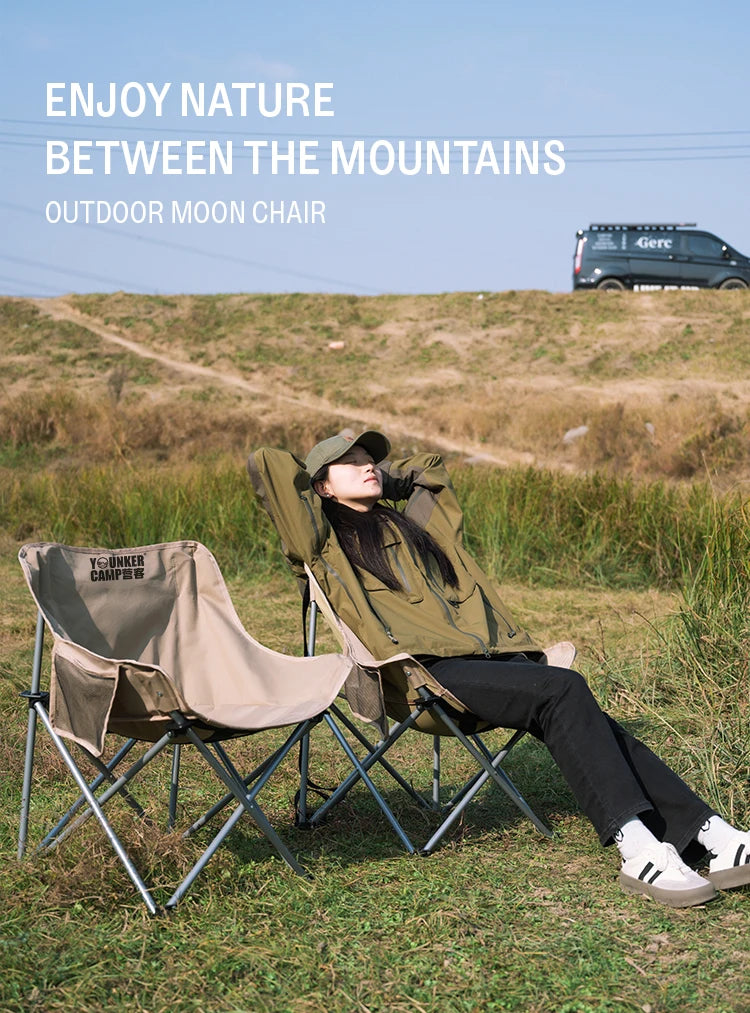 Outdoor Folding Moon Chair