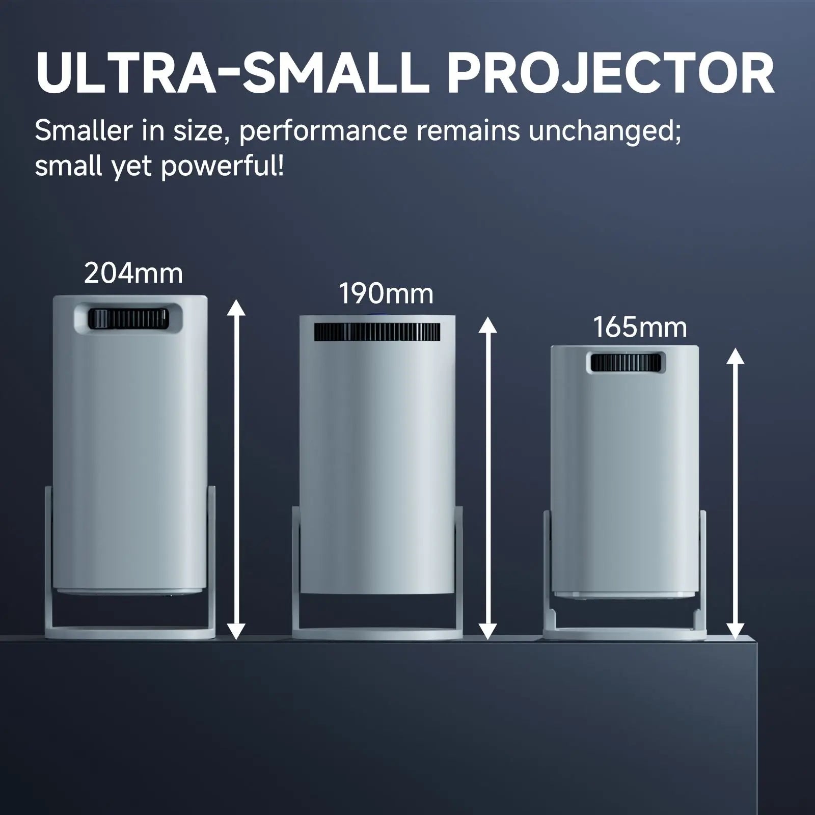 Android 14 Smart Mini Projector