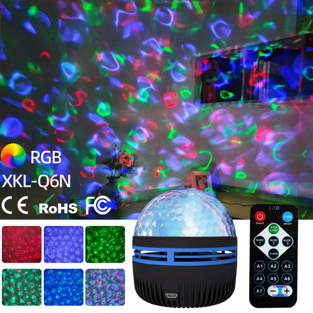USB Galaxy Projector Aurora Night Light 360°